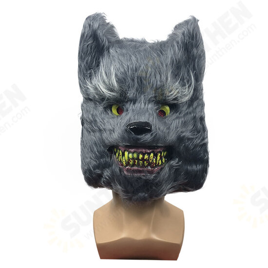 Bloody Killer Rabbit Bear Mask Scary Halloween Mask Halloween Plush Cosplay Horror Mask