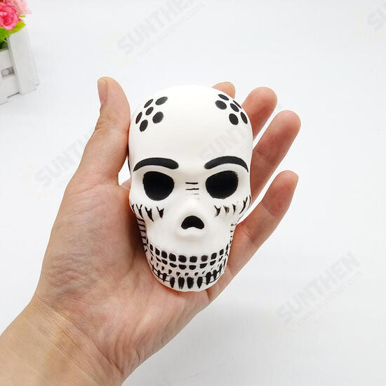 Funny Skull Scented Charm Slow Rising Children Interesting Anti-Stress Toys Squeeze Toys