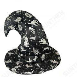 Halloween Costume Witch Hats Masquerade Ribbon Wizard Hat Adult Kids Cosplay for Party Birthday Carnival Top Hats Cap Halloween Costume Witch Hats Masquerade Ribbon Wizard Hat Adult Kids Cosplay for Party Birthday Carnival Top Hats Cap