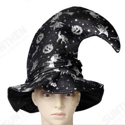 Halloween Costume Witch Hats Masquerade Ribbon Wizard Hat Adult Kids Cosplay for Party Birthday Carnival Top Hats Cap Halloween Costume Witch Hats Masquerade Ribbon Wizard Hat Adult Kids Cosplay for Party Birthday Carnival Top Hats Cap