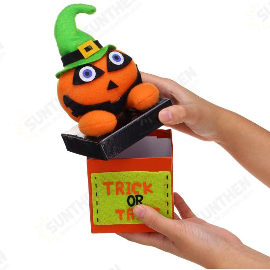 Halloween Doll Candy Box Pumpkin Ghost Sugar Cookie Case Child Kids Sweet Gift