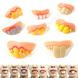 Halloween Funny Faked Teeth Makeup Party Masquerade Prop Halloween Funny Faked Teeth Makeup Party Masquerade Prop