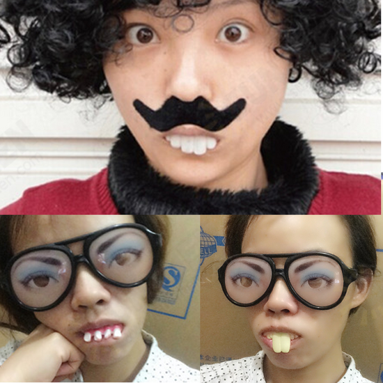 Halloween Funny Faked Teeth Makeup Party Masquerade Prop