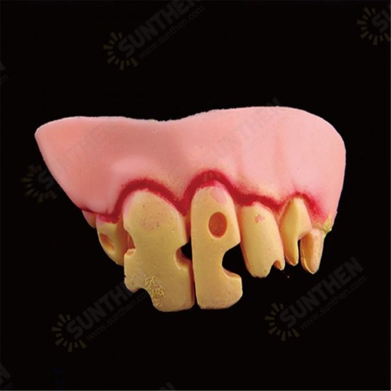 Halloween Funny Faked Teeth Makeup Party Masquerade Prop