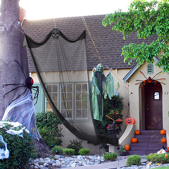 Halloween Ghost Decoration Party Hanging Scary Haunted House Prop Indoor Outdoor