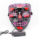 Halloween LED Multicolor Luminous Mask Light Up The Purge Movie Costume Party Mask