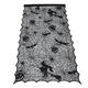 Halloween Lace Window Door Curtains Witch Pumpkins Bats Cloth Haunted House Decor