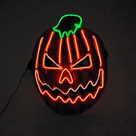 Halloween Mask Cosplay Masks LED Luminous Punpkin Masks For Halloween Party