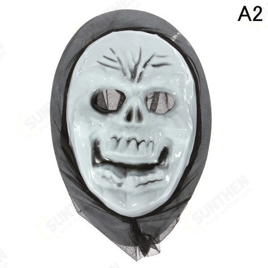 Halloween Masquerade Horror Devil Mask With Hood 8 Styles