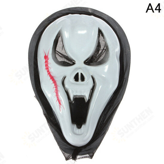 Halloween Masquerade Horror Devil Mask With Hood 8 Styles