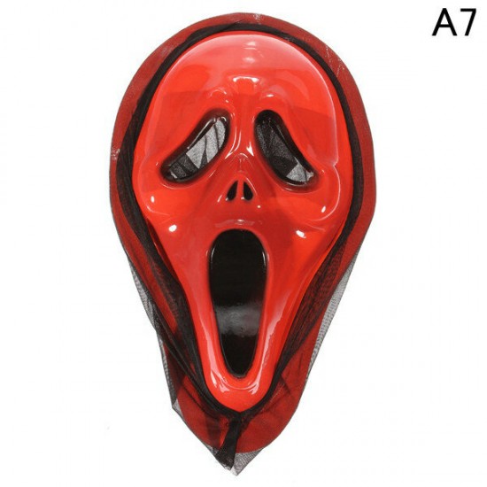 Halloween Masquerade Horror Devil Mask With Hood 8 Styles
