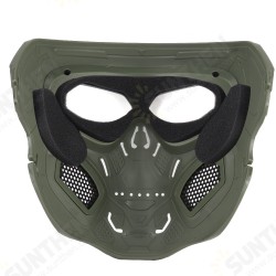 Halloween Skull Tactical Airsoft Mask Paintball CS Military Protective Full Face Helmet Halloween Skull Tactical Airsoft Mask Paintball CS Military Protective Full Face Helmet