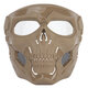 Halloween Skull Tactical Airsoft Mask Paintball CS Military Protective Full Face Helmet