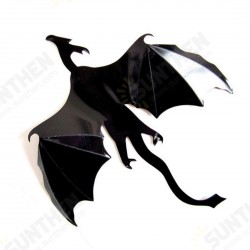 Halloween Spooky 3D Pterosaur Wall Glass Window Wall Sticker Party Decoration 7pcs Halloween Spooky 3D Pterosaur Wall Glass Window Wall Sticker Party Decoration 7pcs
