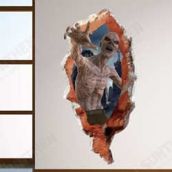 Halloween Waterproof Horror Zombie 3D Ghost Wall Stickers Removable Wallpapers Halloween Home Room Decoration Halloween Waterproof Horror Zombie 3D Ghost Wall Stickers Removable Wallpapers Halloween Home Room Decoration