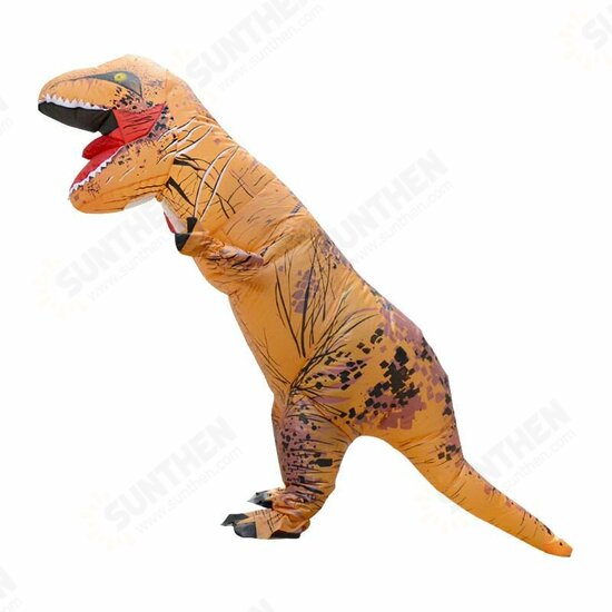 Inflatable Toys Simulation Tyrannosaurus Rex Funny Frightened Inflatable Clothes Dinosaur Clothes