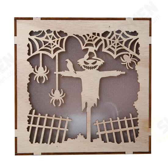 JM01497 Scarecrow LED Light Halloween Decorations Wall Lamp For Festive Party