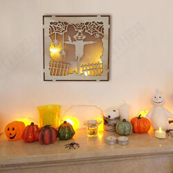 JM01497 Scarecrow LED Light Halloween Decorations Wall Lamp For Festive Party JM01497 Scarecrow LED Light Halloween Decorations Wall Lamp For Festive Party