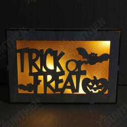 JM01501 Halloween Trick Or Treat Pattern LED Light Wall Lamp For Halloween Decorations Party JM01501 Halloween Trick Or Treat Pattern LED Light Wall Lamp For Halloween Decorations Party