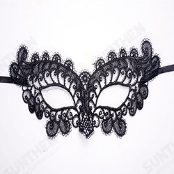 Lace Women Eye Face Mask Masquerade Party Ball Prom Halloween Costume Party Masks Eye Face Mask - Black Lace Women Eye Face Mask Masquerade Party Ball Prom Halloween Costume Party Masks Eye Face Mask - Black