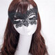 Lace Women Eye Face Mask Masquerade Party Ball Prom Halloween Costume Party Masks Eye Face Mask - Black