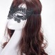 Lace Women Eye Face Mask Masquerade Party Ball Prom Halloween Costume Party Masks Eye Face Mask - Black