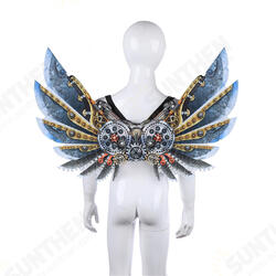Mardi Gras Steampunk Gear Wings Cosplay Carnival Party Unisex Costume Wing Props Mardi Gras Steampunk Gear Wings Cosplay Carnival Party Unisex Costume Wing Props