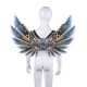 Mardi Gras Steampunk Gear Wings Cosplay Carnival Party Unisex Costume Wing Props