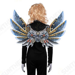 Mardi Gras Steampunk Gear Wings Cosplay Carnival Party Unisex Costume Wing Props Mardi Gras Steampunk Gear Wings Cosplay Carnival Party Unisex Costume Wing Props