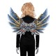 Mardi Gras Steampunk Gear Wings Cosplay Carnival Party Unisex Costume Wing Props