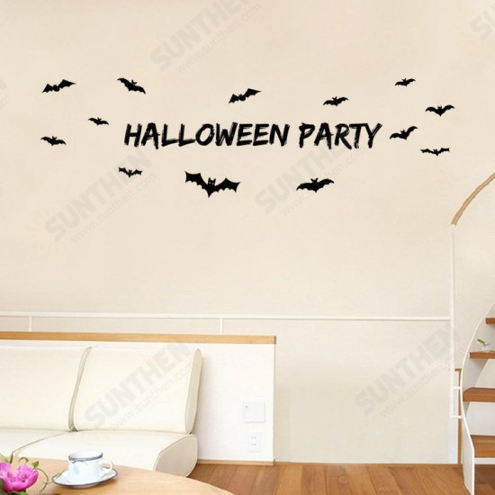 AW9352 Halloween Wall Sticker Removable Sticksrs For Halloween Party Decoration Room Decorations