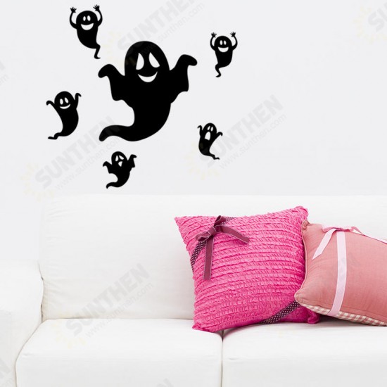 FX3012 Halloween Sticker Creative Cartoon Sticker Removable Wall Sticker - Ghost