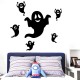 FX3012 Halloween Sticker Creative Cartoon Sticker Removable Wall Sticker - Ghost