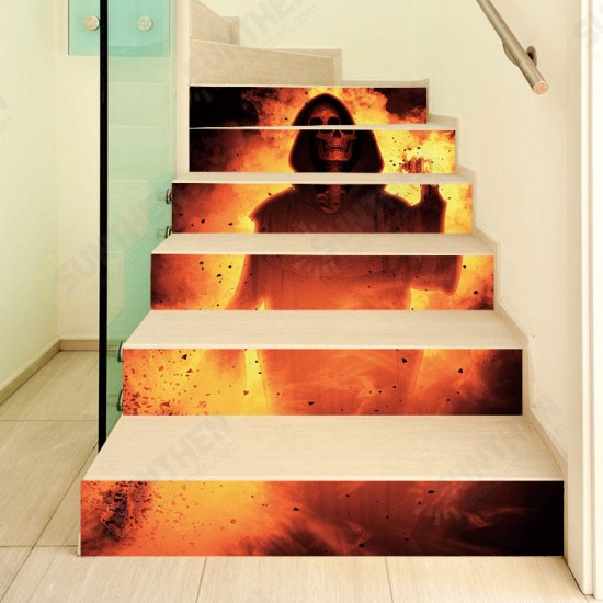 LT013 Halloween Sticker Stair Sticker Novetly Wall Sticker Removable Stickers