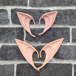 Mysterious Angel Elf Ears fairy Cosplay Accessories LARP Halloween Party Latex Soft Pointed Prosthet Mysterious Angel Elf Ears fairy Cosplay Accessories LARP Halloween Party Latex Soft Pointed Prosthet