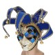 Red Black Blue Clown Mask Halloween European American Atmosphere Dress Mask Red Black Blue Clown Mask Halloween European American Atmosphere Dress Mask