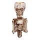Resin Craft Statues Skull Candlestick Creative Figurines Sculpture Decorations