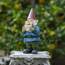 Resin Funny Naughty Garden Gnome for Lawn Indoor or Outdoor Decorations Resin Funny Naughty Garden Gnome for Lawn Indoor or Outdoor Decorations