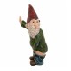 Resin Funny Naughty Garden Gnome for Lawn Indoor or Outdoor Decorations