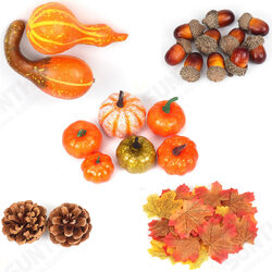 Simulation Pumpkin Acorn Harvest Festival Photography Props Foam Decor Simulation Pumpkin Acorn Harvest Festival Photography Props Foam Decor