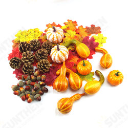 Simulation Pumpkin Acorn Harvest Festival Photography Props Foam Decor Simulation Pumpkin Acorn Harvest Festival Photography Props Foam Decor