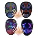 Smart Bluetooth LED DIY Mask Intelligent Face-Changing APP Control Full-Color LED Glowing DIY Shining Mask For Halloween Christmas