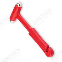 Long Handle Solid 2-in-1 Safety Hammer Mini Multi-function Fire Rescue Emergency Window Breaker Escape Hammer Long Handle Solid 2-in-1 Safety Hammer Mini Multi-function Fire Rescue Emergency Window Breaker Escape Hammer
