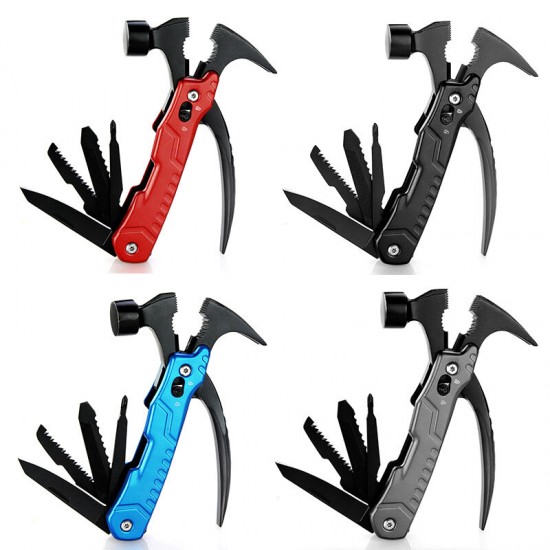 Multi-functional Claw Hammer with Stainless Steel and Aluminum Handle
