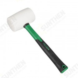 White/Black Rubber Hammer Black Rubber Hammer Decoration Environmental Protection Installation Hammer Multifunctional Rubber Hammer White/Black Rubber Hammer Black Rubber Hammer Decoration Environmental Protection Installation Hammer Multifunctional Rubber Hammer
