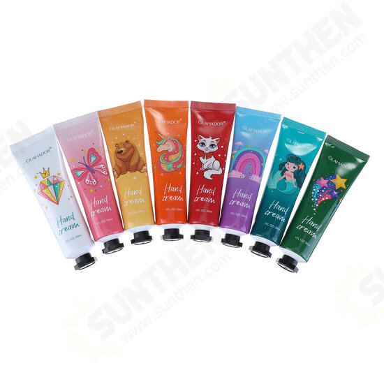 Hand Cream Gift Set 9 Pcs Travel Size Hand Lotion 30ml with Lip Balm Hand Cream for Dry Cracked Hands, Deeply Moisturizing Hand