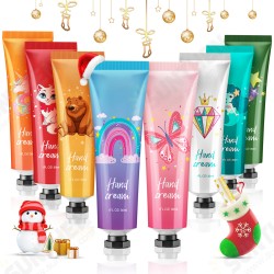 Hand Cream Gift Set 9 Pcs Travel Size Hand Lotion 30ml with Lip Balm Hand Cream for Dry Cracked Hands, Deeply Moisturizing Hand Hand Cream Gift Set 9 Pcs Travel Size Hand Lotion 30ml with Lip Balm Hand Cream for Dry Cracked Hands, Deeply Moisturizing Hand