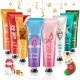 Hand Cream Gift Set 9 Pcs Travel Size Hand Lotion 30ml with Lip Balm Hand Cream for Dry Cracked Hands, Deeply Moisturizing Hand