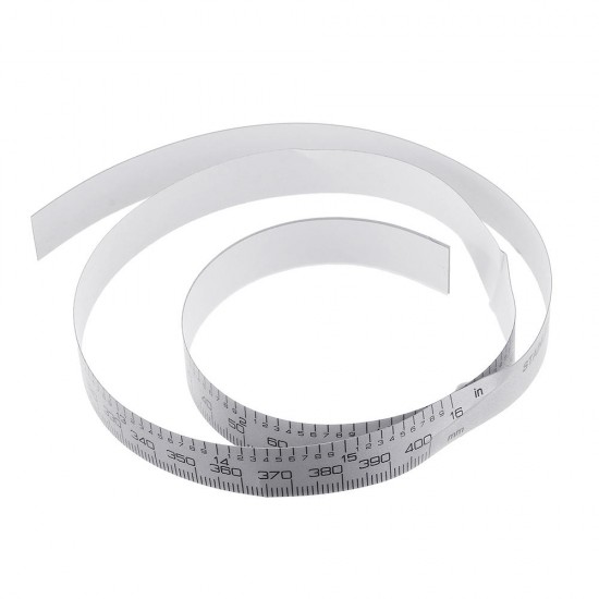 0-100/150/200/300/400/500 mm Metric/Inch Ruler Tape Self Adhesive Tape for Digital Caliper Replacement