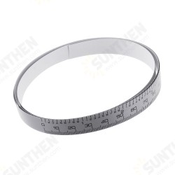 0-100/150/200/300/400/500 mm Metric/Inch Ruler Tape Self Adhesive Tape for Digital Caliper Replacement 0-100/150/200/300/400/500 mm Metric/Inch Ruler Tape Self Adhesive Tape for Digital Caliper Replacement